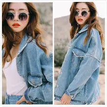 Mid-Length Denim Jacket