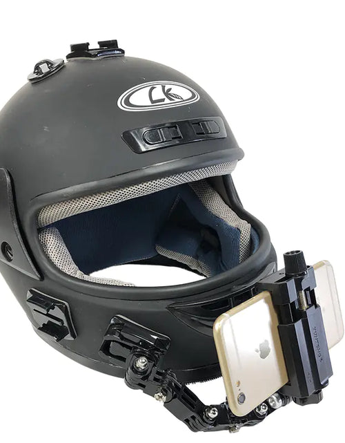 Cargar imagen en el visor de la galería, Soporte universal para teléfono para la mentonera del casco de motocicleta
