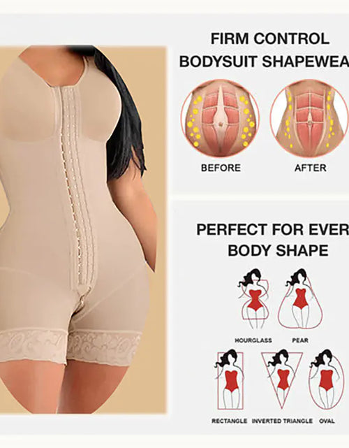 Load image into Gallery viewer, Compressible Shapewear Corset Short with Brooch for Women
