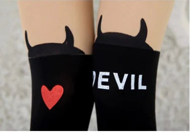 Collants et bas en patchwork imprimé