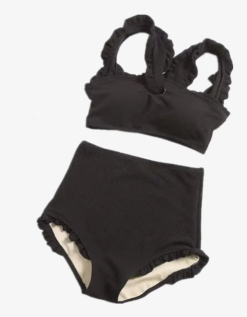 Load image into Gallery viewer, Korean Style High Waist Bikini Swimwear for Women
