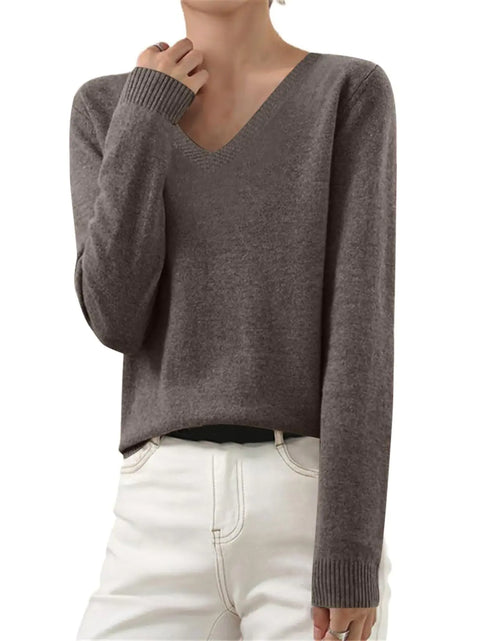 Load image into Gallery viewer, Cashmere Sweaters for Women Y2k Clothes B084sx1nz9 Winter Tops for Women Tunics or Tops to Wear with Leggings People FreeDoopFall Clothes for Women 2024 Fall Sweaters for Women 2024(B-Dark GrayXL)
