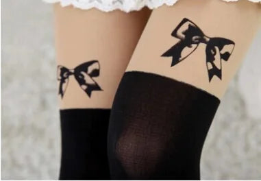 Charger l'image dans la visionneuse de galerie, Collants et bas en patchwork imprimé
