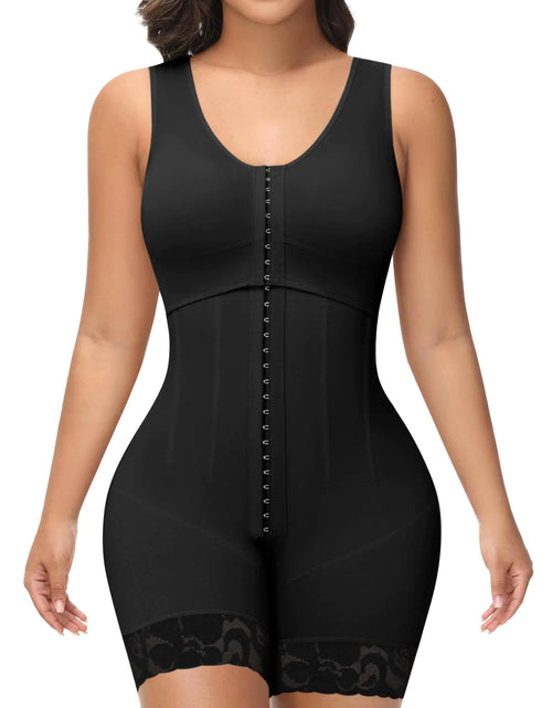 Load image into Gallery viewer, M MYODRESS Fajas Colombianas Moldeadoras de Cintura y Abdomen Body Shaper Shaping Girdles Stage 2 Lipo 360 Curvy Faja Full Body Shapewear Post Surgery High Compression Garment Black
