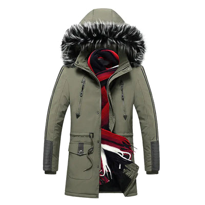 Hooded Warm Cotton Jacket