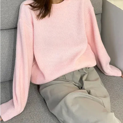 Warm Women's Sweaters Thick Autumn Winter Women's Wool