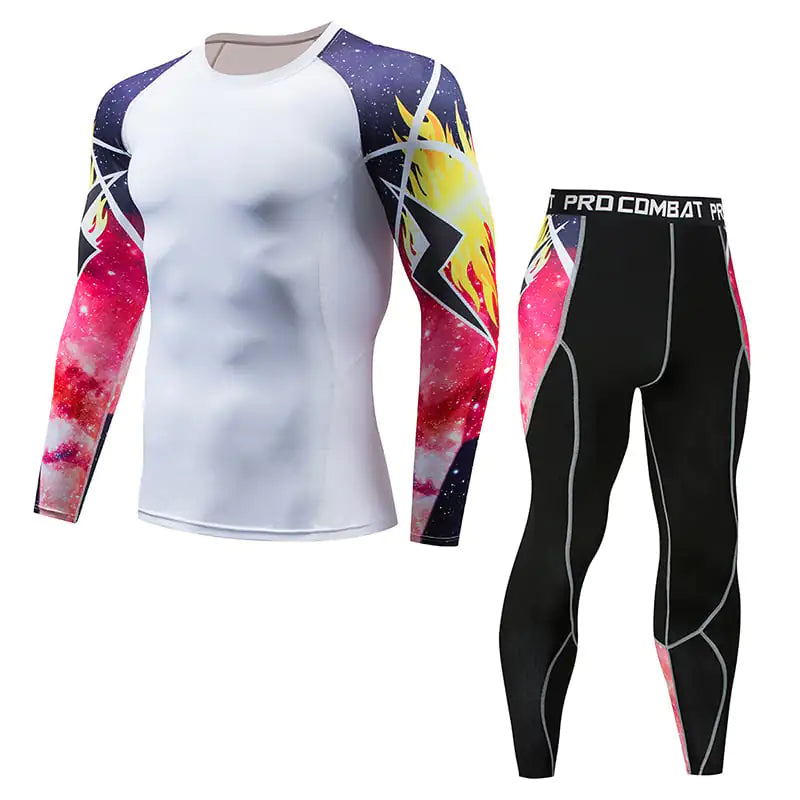 Men's Sports Tights for Active Performance Wear