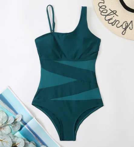 Sunday Swimwear with Mesh Paneling (One Set)