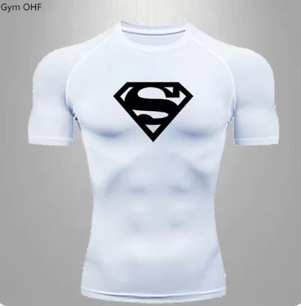 Load image into Gallery viewer, Men&#39;s Sports Quick Dry T Shirt Compression Gym
