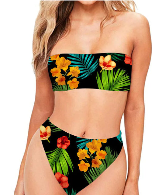 Load image into Gallery viewer, Strapless Two-Piece Sexy Bikini Swimwear
