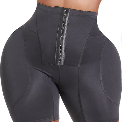 Almohadillas de cadera Sliot para mujer, fajas con almohadillas para glúteos y caderas, fajas para caderas con almohadillas, almohadillas para caderas y glúteos para mujer (EE. UU. Alfa 3X-Grande Regular Regular Negro)