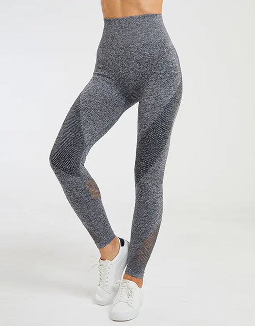 Load image into Gallery viewer, High Waist Stretch Yoga Fitness Track Pants
