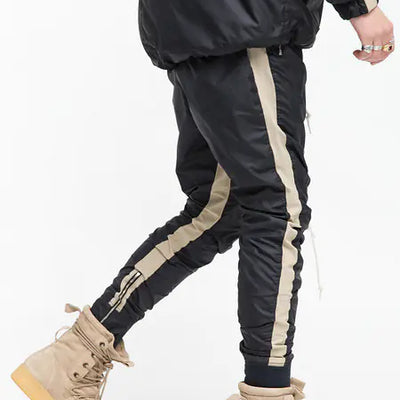 Zippered Cuffed Pants, Sports Pants, Casual Pants