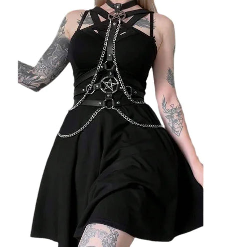Metal Chain Belt for Dresses and Jeans - Versatile Design