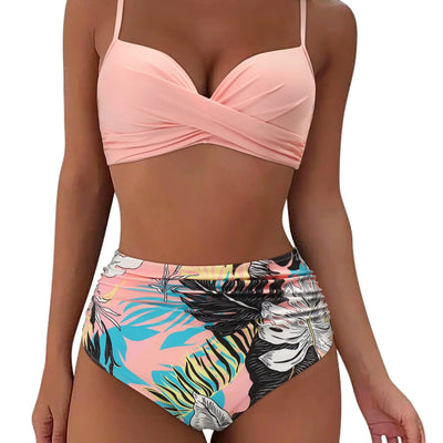 2023 Women's Sexy Cross Back Bikini Swimwear