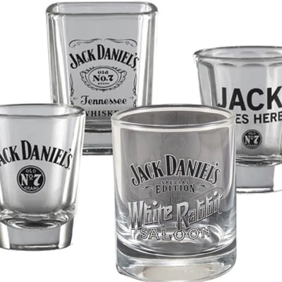Jack Daniels Set of 4 Shot Glasses - 5230