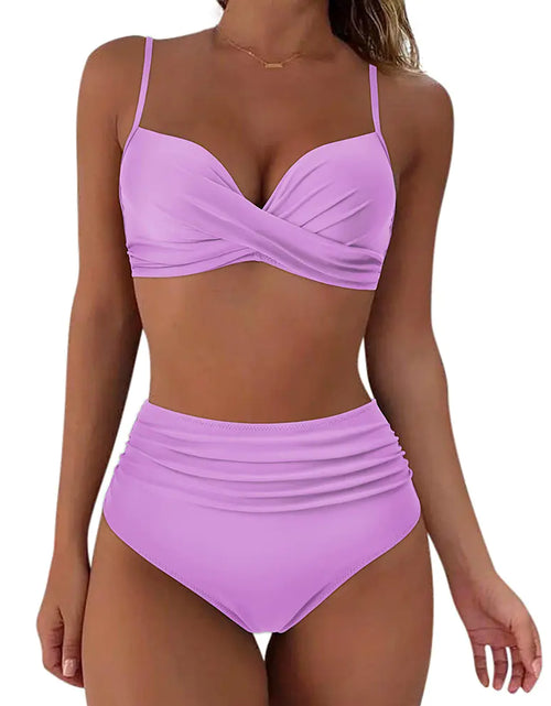 Load image into Gallery viewer, 2023 Women&#39;s Sexy Cross Back Bikini Swimwear
