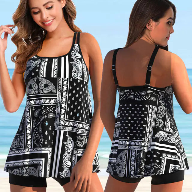 Slim Fit Casual Women's Swimwear - Fashion & Comfort