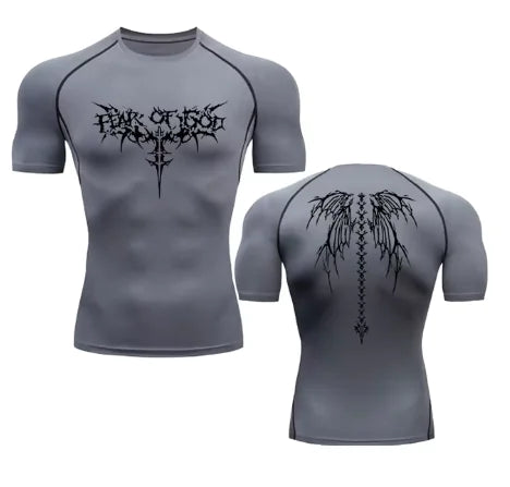 Load image into Gallery viewer, Anime Print Gym Sport Quick Dry Gym TShirts
