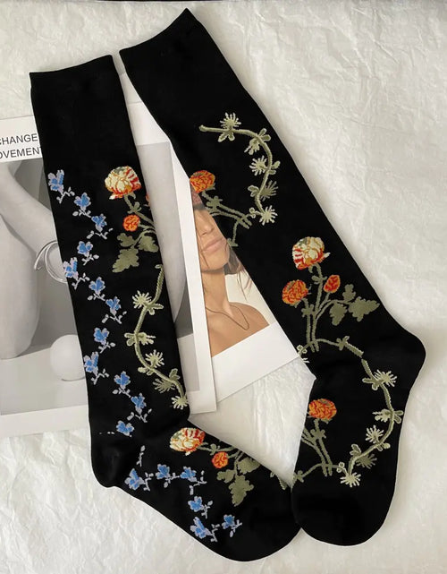 Load image into Gallery viewer, Vintage Women's Personality Black Catwalk Stockings
