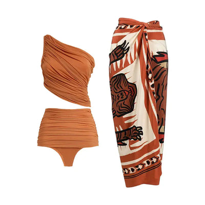 2023 Women's High Waist Bikini Beachwear Swimwear