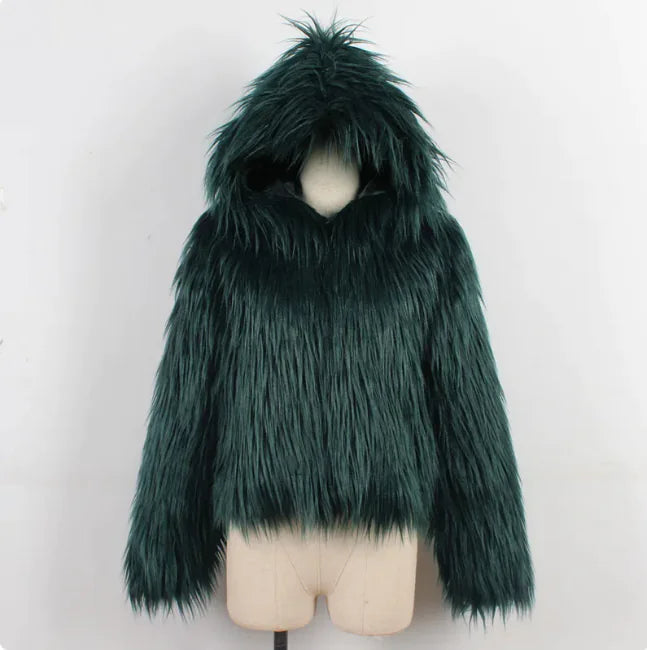 Wool & Faux Fur Jacket