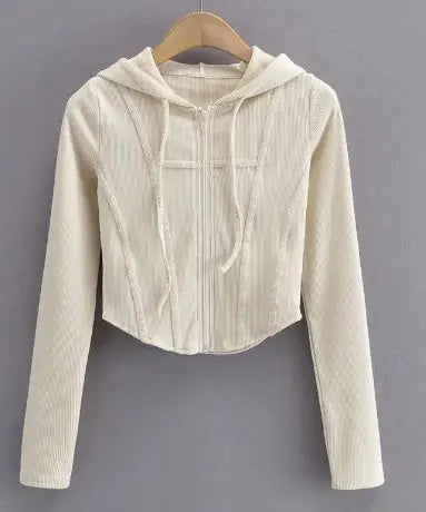 Load image into Gallery viewer, Hooded Cardigan Top Jacket
