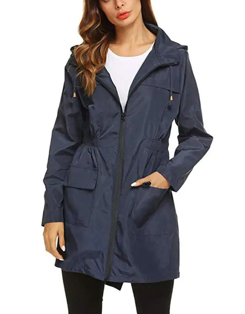 Load image into Gallery viewer, Lightweight Waterproof Hooded Outdoor Jacket

