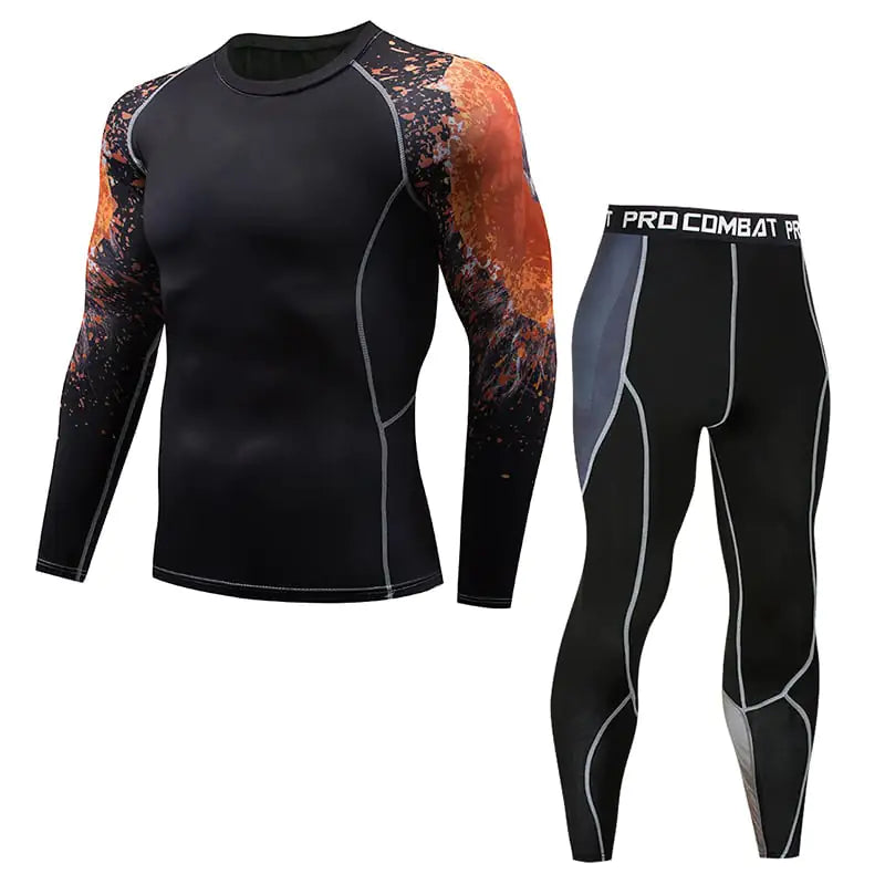 Men's Sports Tights for Active Performance Wear