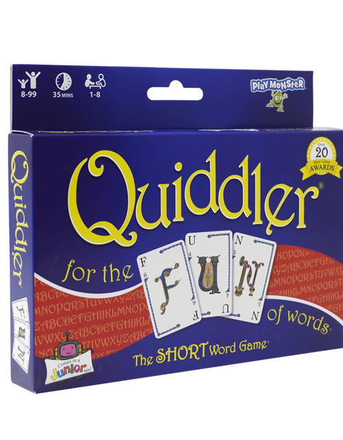 Load image into Gallery viewer, Quiddler Card Games for Kids - Playing Cards Word Games Deck of Cards Fun Family Games for Kids and Adults Game Night Travel Games Multi-Player Ages 8+
