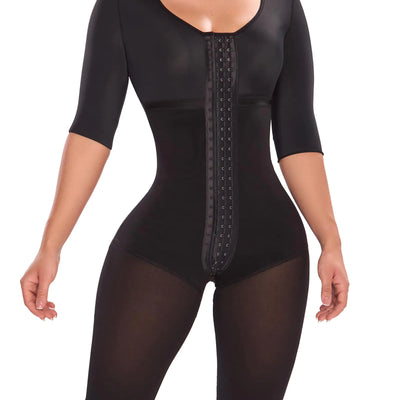 SHAPE CONCEPT Faja 372: Fajas Colombianas Moldeadoras de Cuerpo Entero Faja Reductora de Alta Compresión para Mujer Color Negro