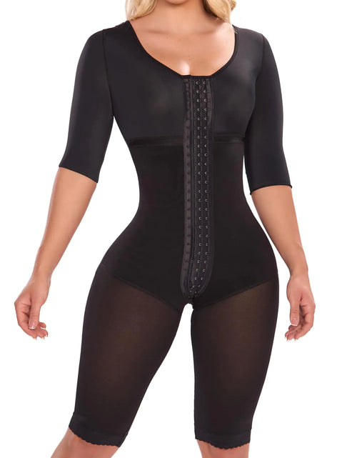 Charger l'image dans la visionneuse de galerie, SHAPE CONCEPT Gaine 372 : Gaines Colombiennes Sculptantes Corps Entier Gaine Amincissante pour Femme Compression Haute Vêtement Sculptant Noir
