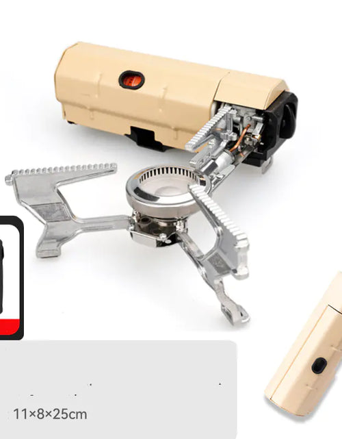 Load image into Gallery viewer, Camping Gas Stove Portable Folding Cassette Stove Outdoor Hiking BBQ Travel Cooking Grill Cooker Gas Burner Food Heating Tool Kitchen Gadgets

