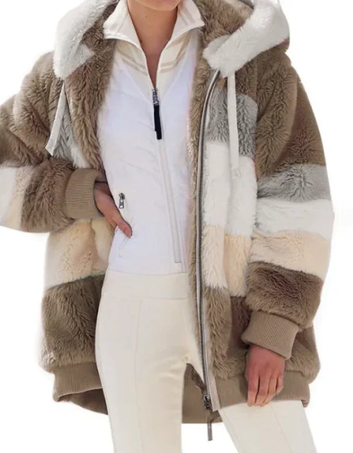 Load image into Gallery viewer, Women's Loose Hooded Jacket
