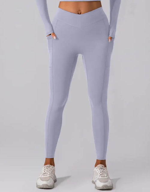 Load image into Gallery viewer, Belly Shaping Sports Running Workout Leggings
