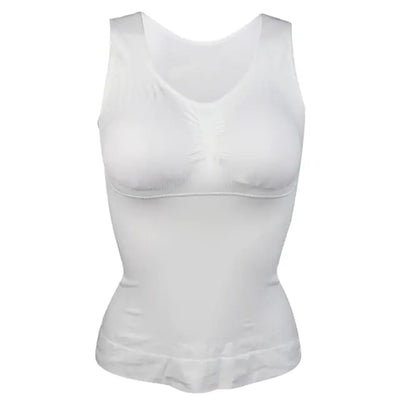 Women's Body Shaping Shapewear Undershirt with Pads