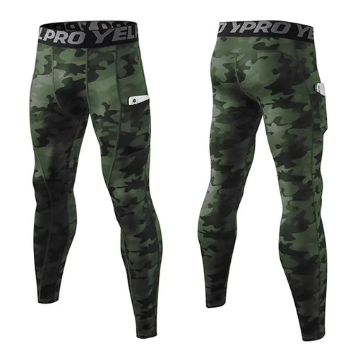 Load image into Gallery viewer, Custom Men’s Compression Leggings for Gym &amp; Running
