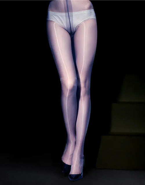 Load image into Gallery viewer, Glossy Spanish Waistless Pantyhose Stockings
