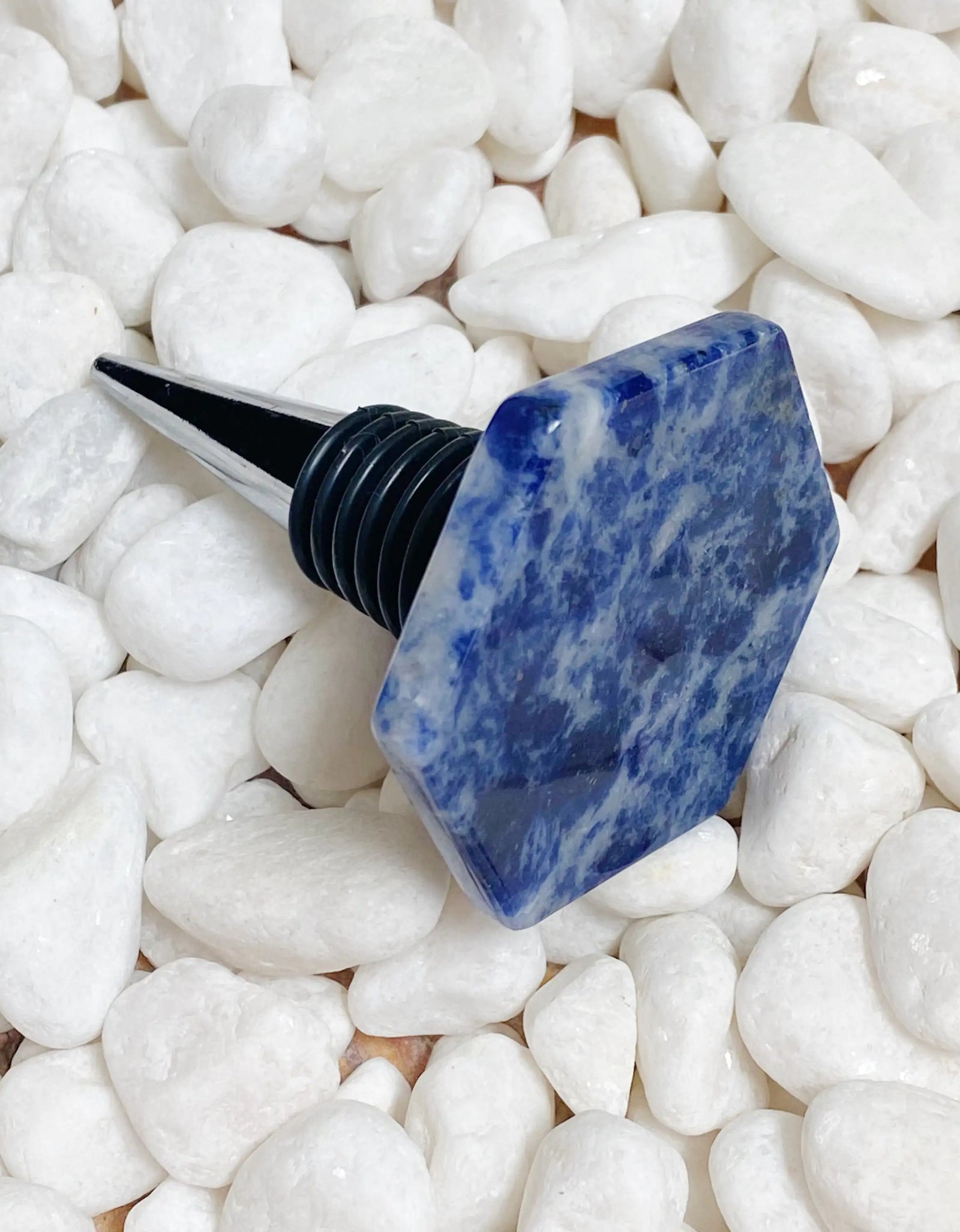 Soho Lounge Hexagon Stone Wine Stopper
