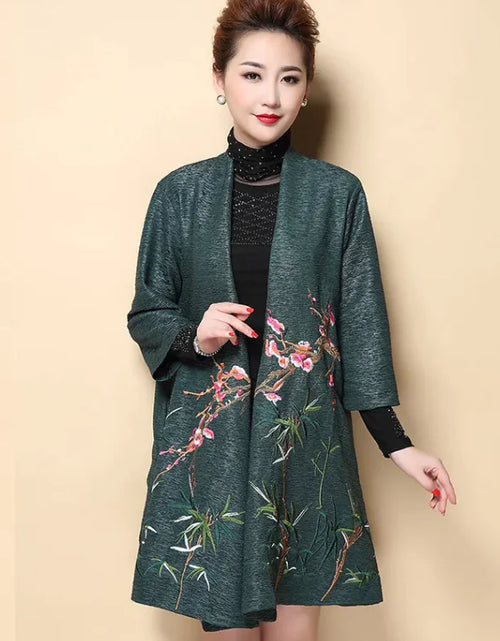 Load image into Gallery viewer, Embroidered Jacket Cardigan
