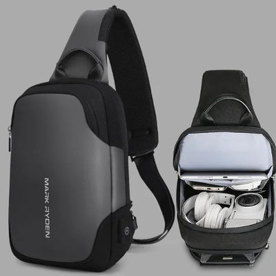 Casual Small Backpack Shoulder Bag for Men