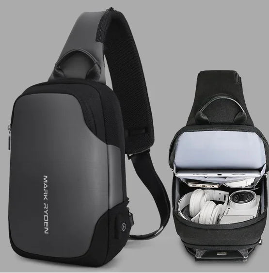 Casual Small Backpack Shoulder Bag for Men