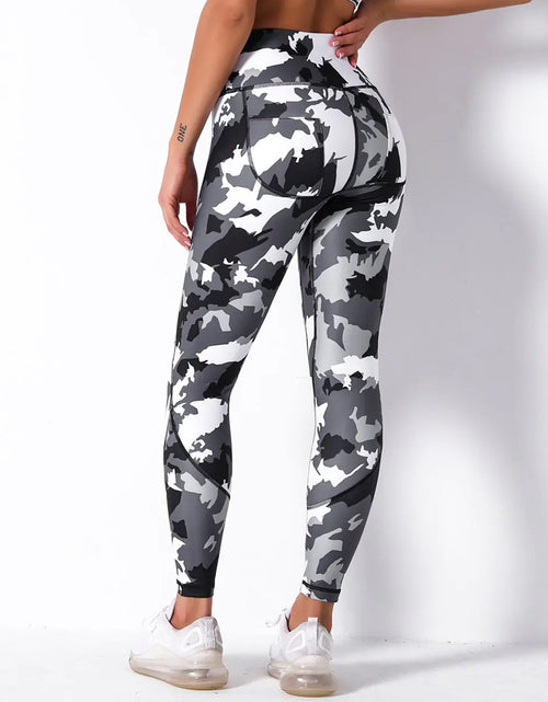 Load image into Gallery viewer, High Waist Stretch Fitness Running Pants
