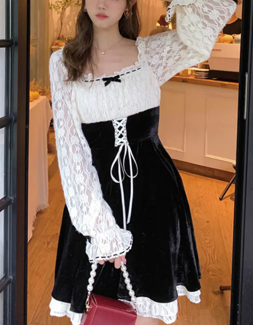 Load image into Gallery viewer, Trendy Autumn &amp; Winter Dresses for Petite Women
