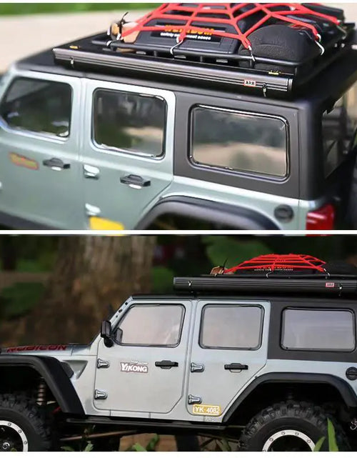 Cargar imagen en el visor de la galería, Accesorios de carpa metálicos para coches de escalada a escala 1/8 y 1/10
