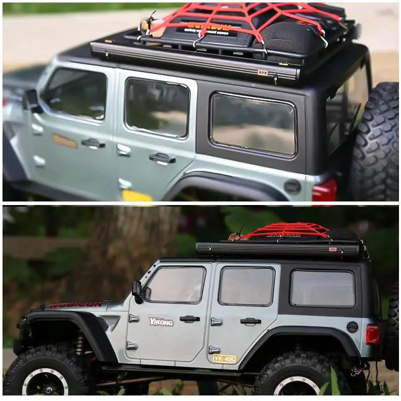 Accesorios de carpa metálicos para coches de escalada a escala 1/8 y 1/10