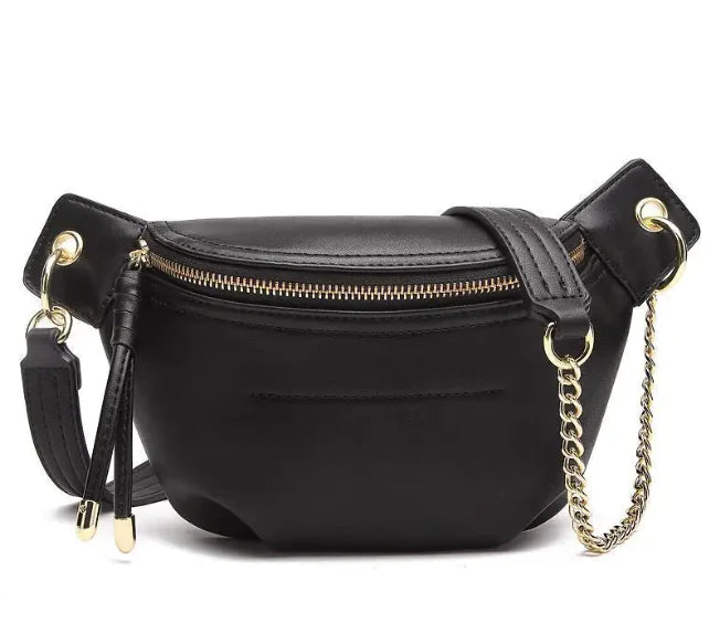 Trendy Textured Women's Crossbody Chest Bag