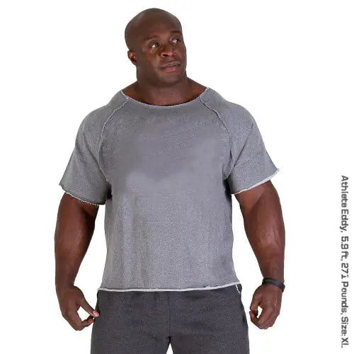 Men's Batman Print Gym Short Sleeve Shirt
