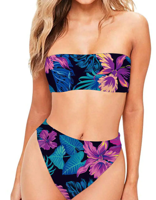 Load image into Gallery viewer, Strapless Two-Piece Sexy Bikini Swimwear
