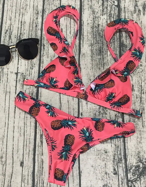 Load image into Gallery viewer, Printed Bikini Swimsuit - Sexy Swimwear
